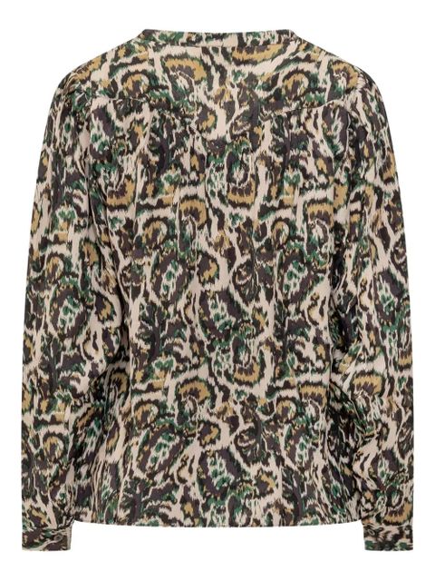 Ba&Sh Onada buttoned-printed shirt - Neutrals - zdjęcie produktu nr 2