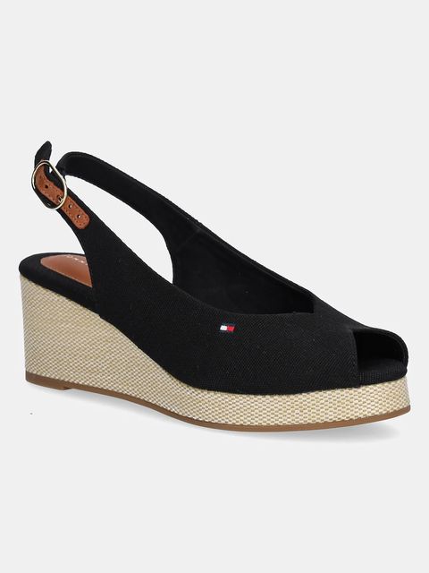 Tommy Hilfiger sandały FLAG MID WEDGE ESPAD SLINGBACK - zdjęcie produktu nr 2