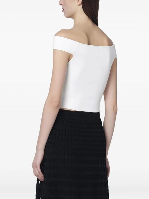 Simkhai Dalton off-shoulder top - White