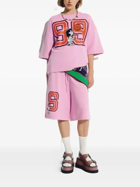 Essentiel Antwerp Lucy graphic-print T-shirt - Pink - zdjęcie produktu nr 2