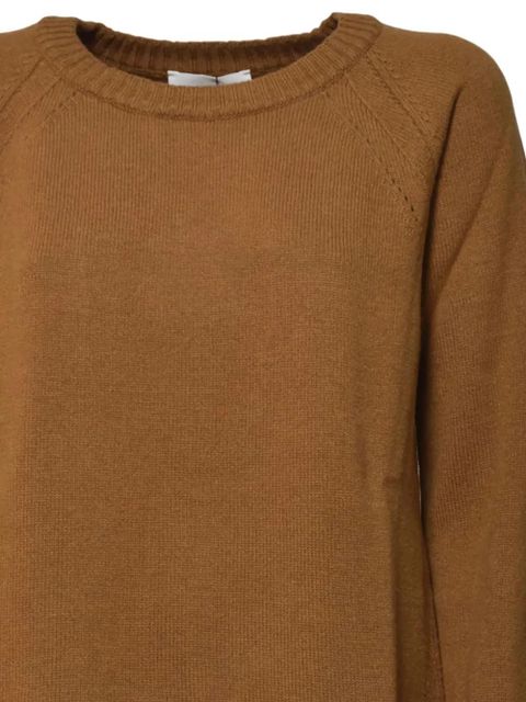 SOLOTRE raglan-sleeve sweater - Brown