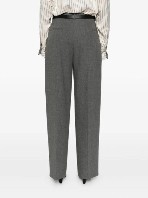 Jil Sander belted pants - Grey - zdjęcie produktu nr 2