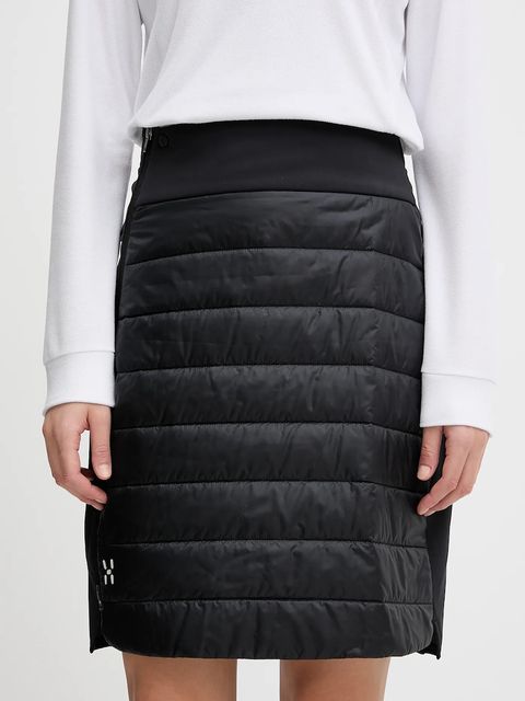 Haglöfs spódnica sportowa Mimic II kolor czarny mini prosta 608116 - zdjęcie produktu nr 1