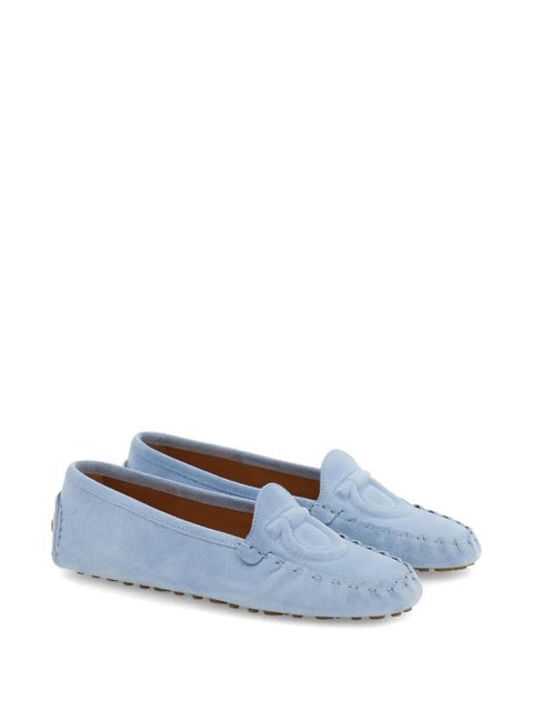 Ferragamo Gancini driver loafer - Blue - zdjęcie produktu nr 2