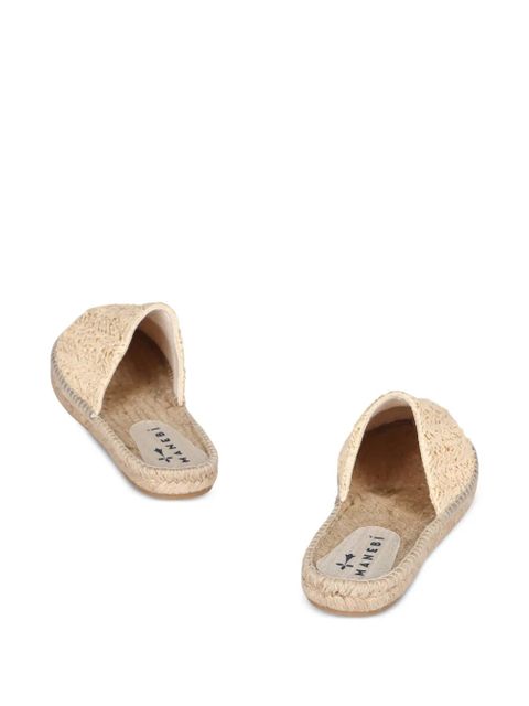 Manebi raffia woven espadrilles - Neutrals - zdjęcie produktu nr 2
