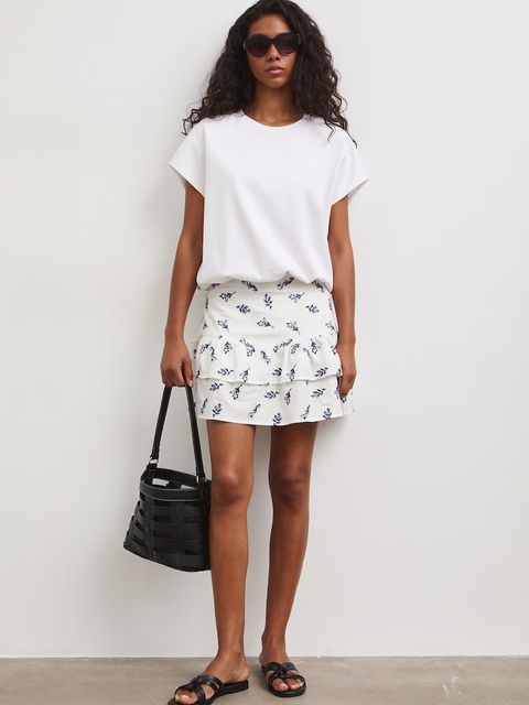 Medicine spódnica z wiskozą - zdjęcie produktu nr 2