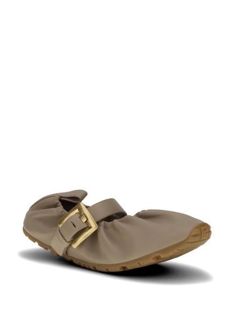 Balmain buckle-strap ballet flats - Neutrals - zdjęcie produktu nr 2