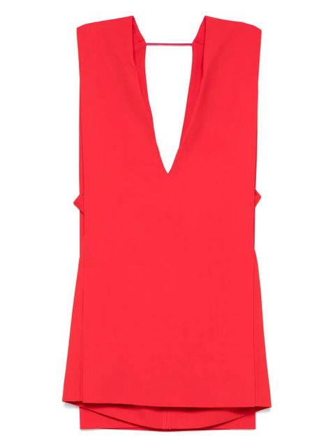 Sportmax belted mini dress - Red - zdjęcie produktu nr 1