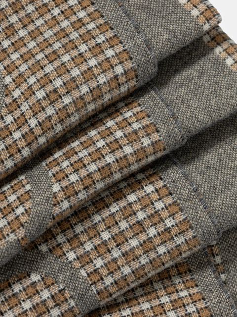 Twinset szalik damski kolor szary wzorzysty 252TO5010 - zdjęcie produktu nr 2