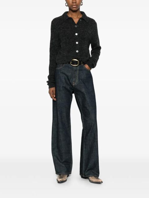 OUR LEGACY Mazzy button cardigan - Grey - zdjęcie produktu nr 2