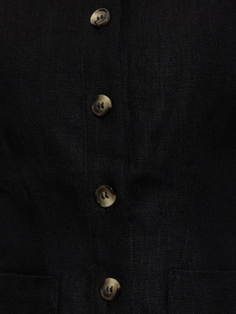 Posse Emma waistcoat - Black