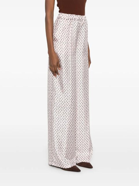 Max Mara x E. Marinella printed trousers - Pink - zdjęcie produktu nr 2