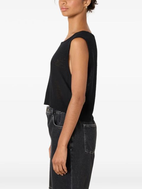 American Vintage Dumy cropped top - Black