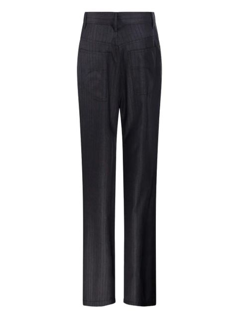 Balenciaga pinstripe trousers - Grey