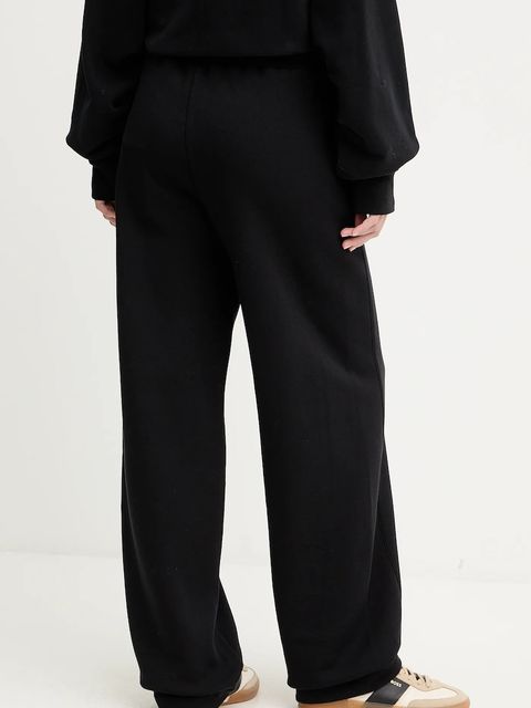 BOSS spodnie dresowe damskie kolor czarny gładkie 50551504