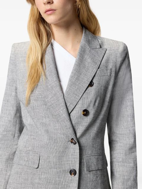 PINKO double-breasted blazer - Grey