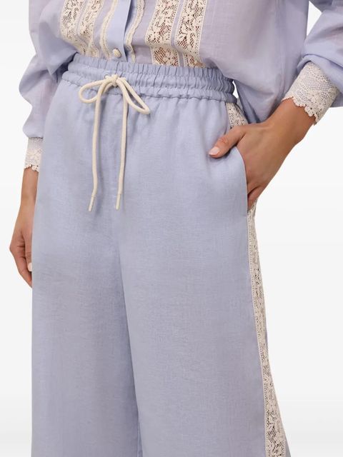 ZIMMERMANN Everly trousers - Blue