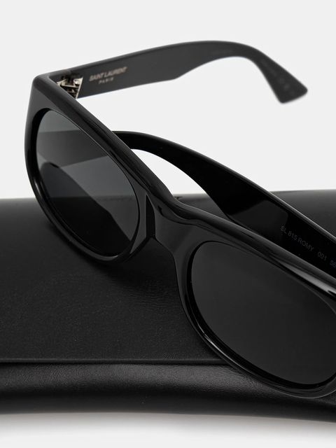 Saint Laurent okulary przeciwsłoneczne ROMY damskie kolor czarny SL 815 - zdjęcie produktu nr 2