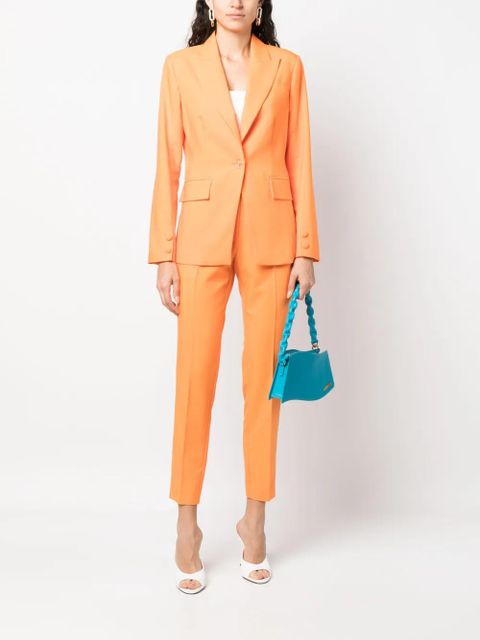 TWINSET high-waisted cigarette trousers - Orange - zdjęcie produktu nr 2