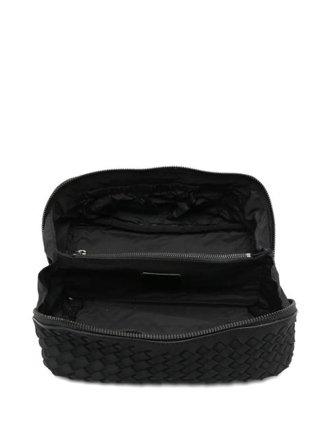 NAGHEDI woven cosmetic bag - Black
