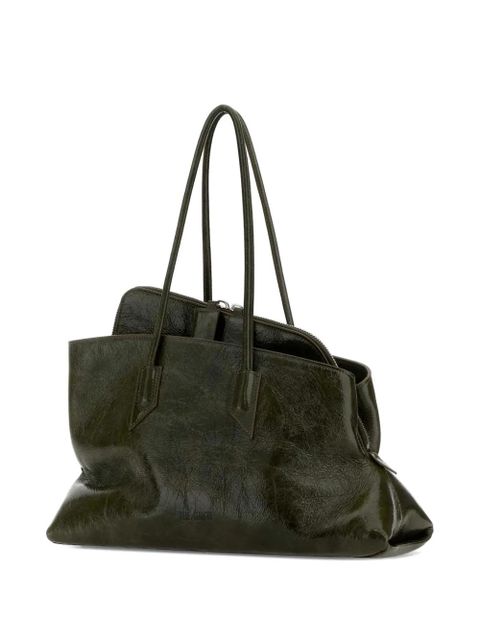 The Attico medium La Passeggiata tote shoulder bag - Green