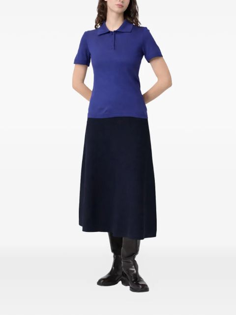 Max Mara short-sleeves polo shirt - Blue - zdjęcie produktu nr 2