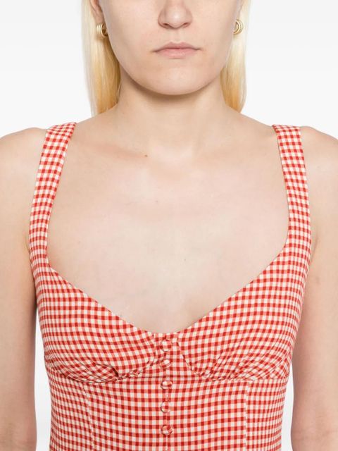 Reformation Wynn dress - Red