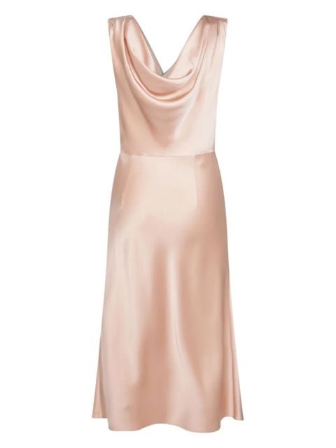 Blumarine satin midi dress - Pink - zdjęcie produktu nr 2