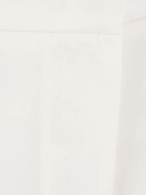 Jil Sander cotton trousers - White