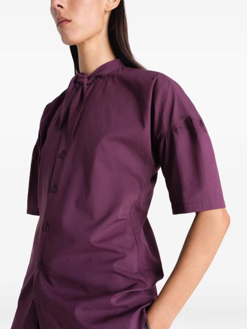 LEMAIRE short-sleeve shirt - Purple - zdjęcie produktu nr 2