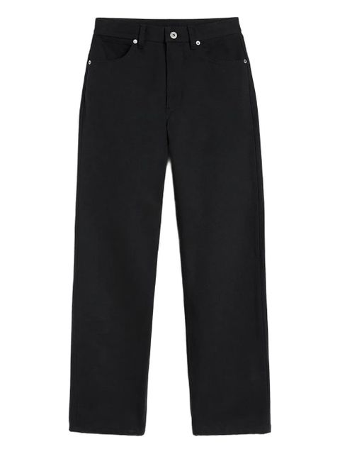 Jil Sander logo-patch jeans - Black - zdjęcie produktu nr 1
