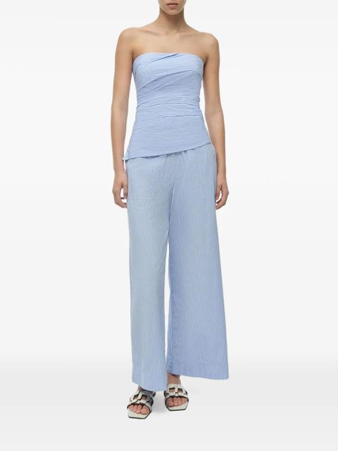 Simkhai Emerson striped top - Blue - zdjęcie produktu nr 1