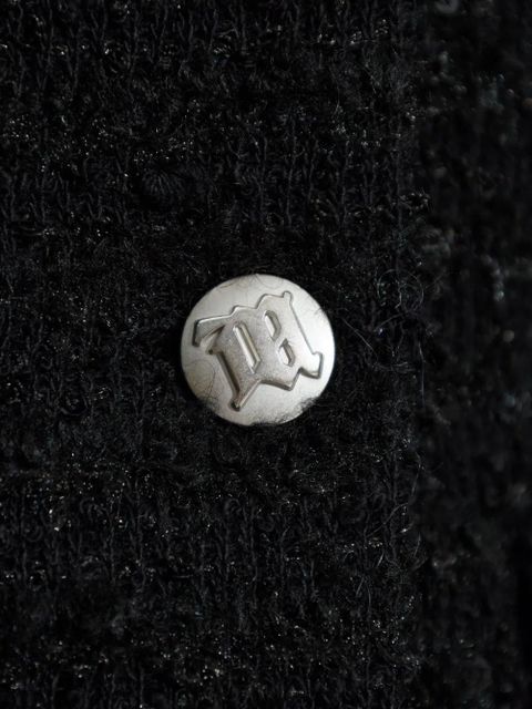 MISBHV single-breasted tweed jacket - Black