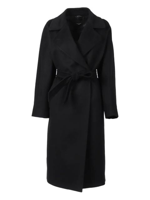 Weekend Max Mara Cascia belted coat - Black