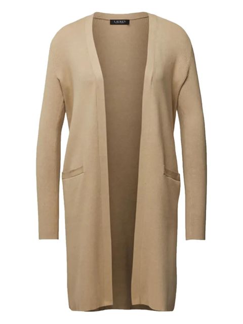 Lauren Ralph Lauren open-front long-sleeve cardigan - Neutrals - zdjęcie produktu nr 1
