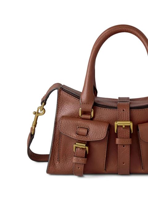 Mulberry mini Roxanne buckle-detail shoulder bag - Brown - zdjęcie produktu nr 2