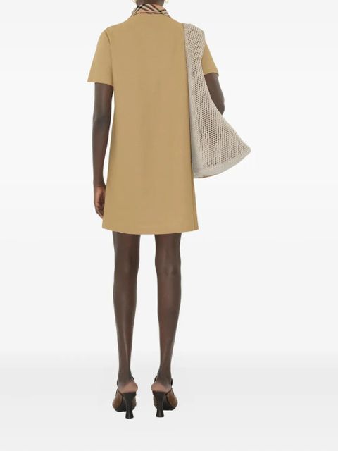 Burberry cotton polo shirt dress - Neutrals