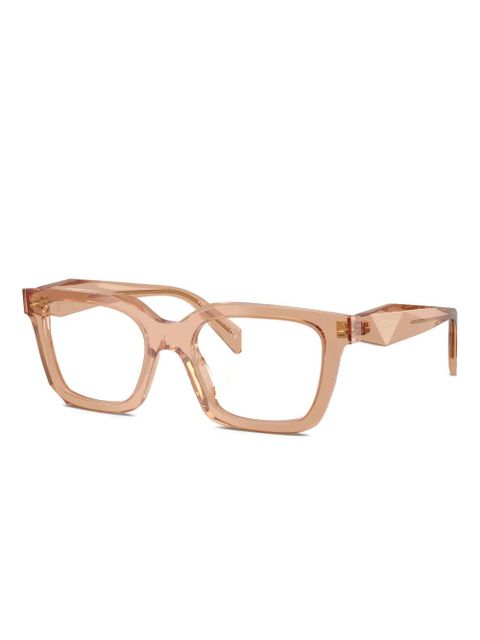 Prada Eyewear geometric glasses - Neutrals - zdjęcie produktu nr 2