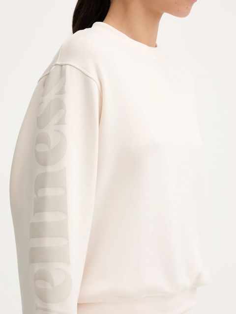 Banana Moon bluza Welljoy damska kolor bordowy z nadrukiem LIV.WELLJOY - zdjęcie produktu nr 2