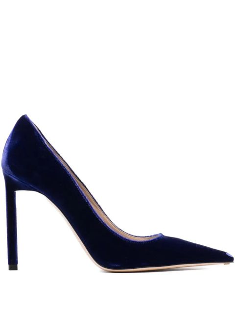 TOM FORD 85mm suede pumps - Blue - zdjęcie produktu nr 1