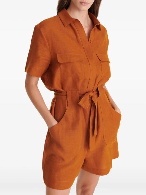 ERES Généreux playsuit - Brown