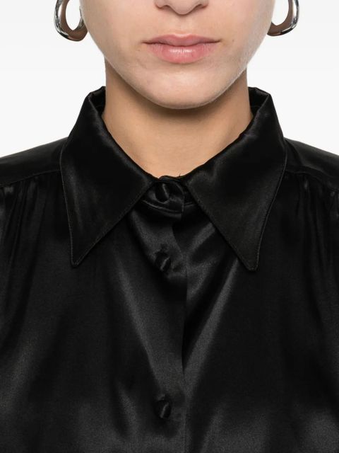 SOLOTRE button-down shirt - Black