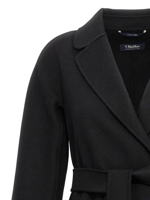 Max Mara Esturia belted coat - Black - zdjęcie produktu nr 2