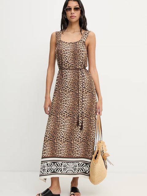 Liu Jo sukienka letnia z wiskozy - zdjęcie produktu nr 1