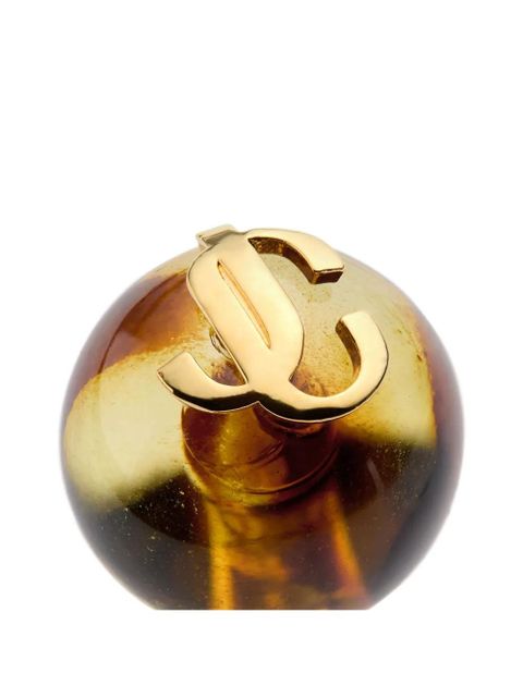 Jimmy Choo beads logo earrings - Gold - zdjęcie produktu nr 2