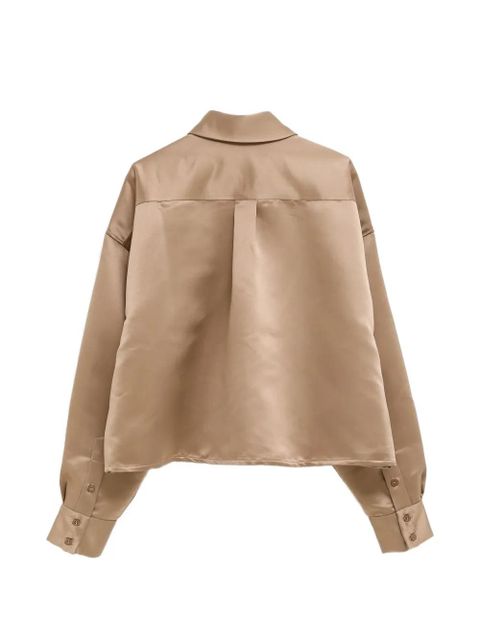 The Frankie Shop Arlen Boxy shirt - Neutrals - zdjęcie produktu nr 2