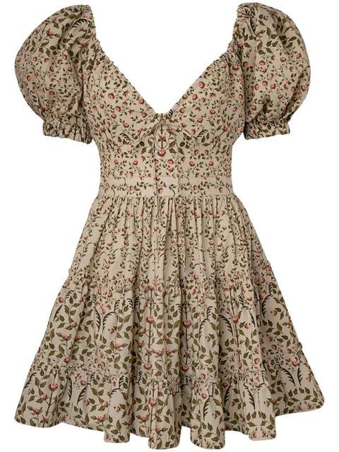 Agua By Agua Bendita Manzanilla Sueño mini dress - Neutrals - zdjęcie produktu nr 1