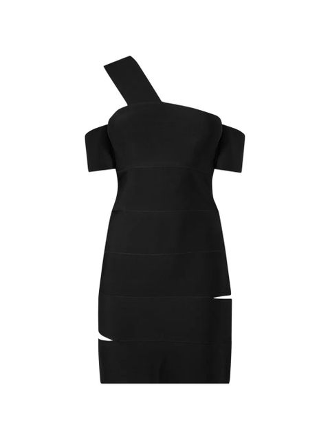Alexander McQueen cut-out detail mini dress - Black - zdjęcie produktu nr 1