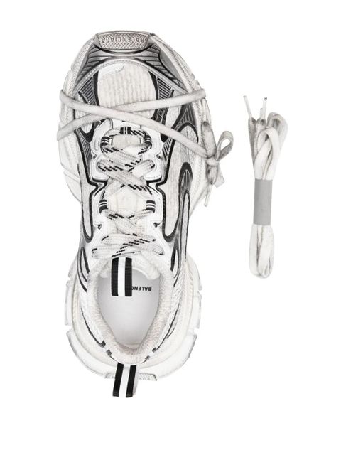 Balenciaga 3XL mesh-panel sneakers - Grey