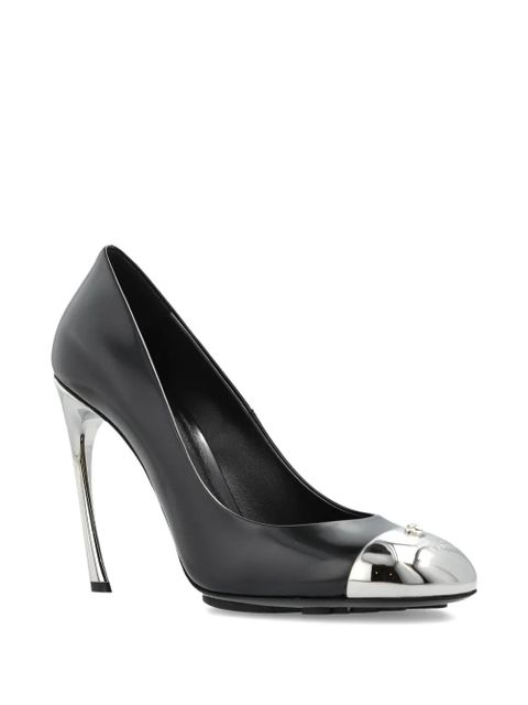 Versace 115mm Medusa toe-cap pumps - Black - zdjęcie produktu nr 2